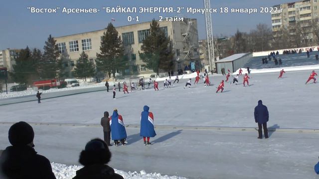 ХОККЕЙ С МЯЧОМ ВОСТОК БАЙКАЛ ЭНЕРГИЯ2 18 января 2022 года