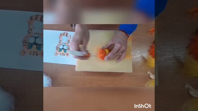 Сухое валяние.От эскиза до готового изделия. Тигрёнок.Часть 1