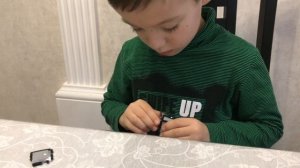 Объемный железный шлем из Майнкрафт, термомозаика