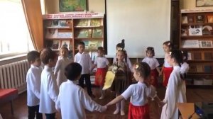 Дети старшей группы "А" исполнили песню на стихотворение К. Л. Хетагурова "Фæззæг"