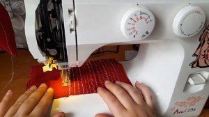 Тестирование видов строчек швейной машины Janome Ami 25s