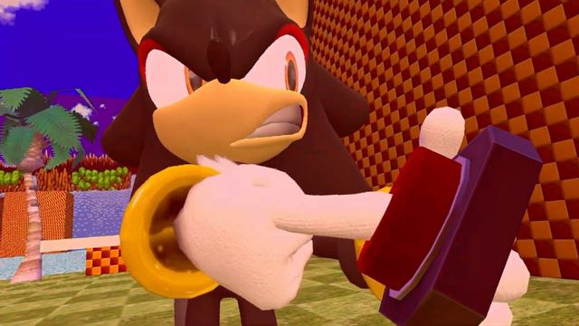 Шэдоу, если ты нажмёшь эту кнопку... (Sonic SM64 Bloopers/Machinima) - Русская озвучка смотреть онлайн