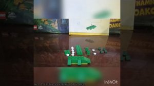 урок-обзор как сделать крокодила из Лего