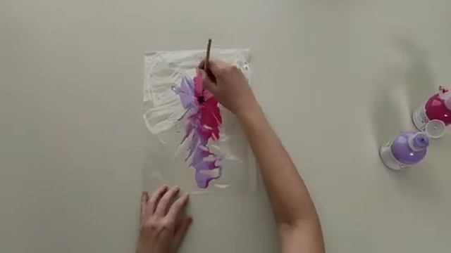 Мастер-класс "Рисунки на пластиковых файлах" смотреть онлайн