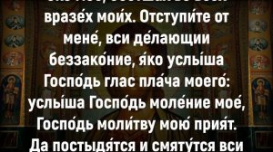 ПРОЧТИ ПЕРЕД СНОМ СЕГОДНЯ ЗА СЕБЯ И БЛИЗКИХ ЛЮДЕЙ. Иисусова молитва. Слушать псалом 6