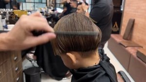 Como cortar cabelo infantil surfistinha  passo a passo