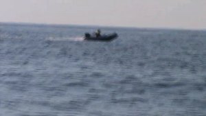 Quicksilver 340 airdeck  Mercury 15 hp 2 stroke 28.08.2011