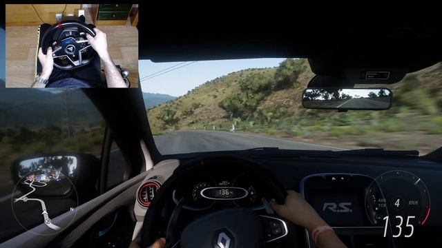 Forza Horizon 5 - RENAULT CLIO 4 RS - Test Drive with THRUSTMASTER T248 + TH8A - 4K смотреть онлайн
