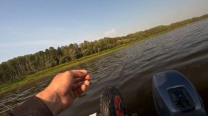 Ловля на спиннинг на реке Иртыш. Проехали 400 км в поисках рыбы. Что нас ждало? Щука и окунь в жару