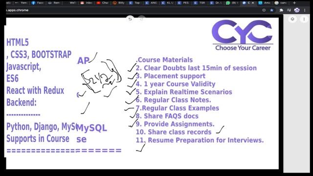 Full Stack Python Course | Vanya Raj | Choose Your Career