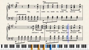 Dance Monkey (lyrics) piano tutorial advanced - Tones and I FREE SHEET MUSIC