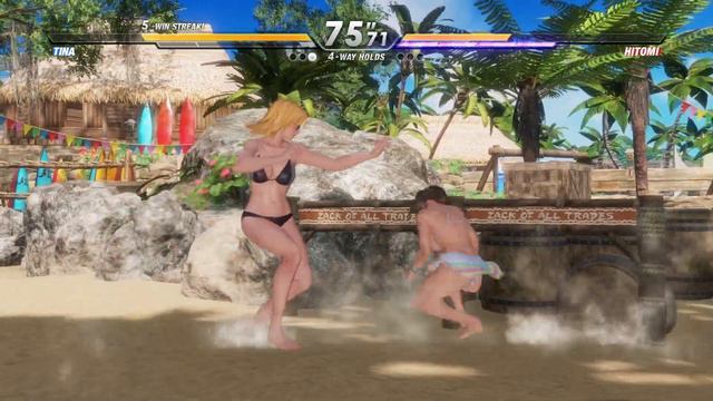 Dead or Alive 6 - Tina vs Hitomi (Battle of divas) смотреть онлайн