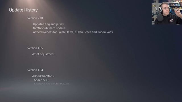 Rugby Challenge 4 Patch Update 2.01 Information (PS5 Patch Notes) смотреть онлайн