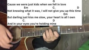 PERFECT ED SHEERAN КАК ИГРАТЬ РАЗБОР ГИТАРЕ АККОРДЫ БЕЗ БАРРЭ