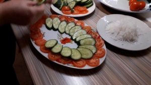 Как красиво оформить овощную нарезку