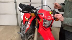 CRF250L - GP Kompozit Windscreen Installation (No Drilling Required)