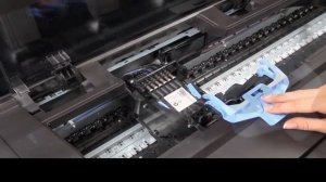 Установка печатающей головки в HP Designjet T920, T1500 и T2500