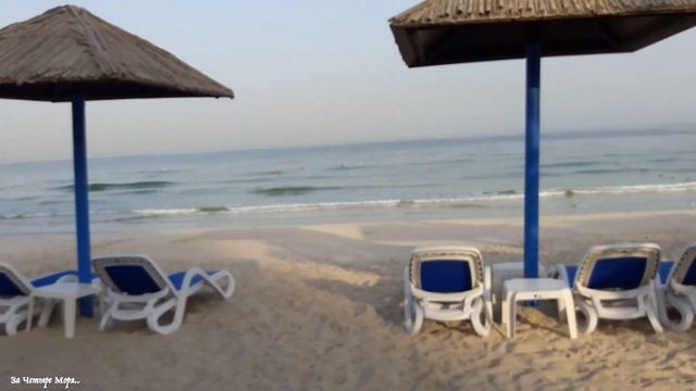 Пляж Отеля Wyndham Garden Ajman. Шикарный Бюджетный Отдых в Эмиратах по Цене Турции и Египта! смотреть онлайн