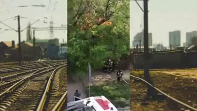Воронеж: пожар и его тушение по улице Бакунина! ?