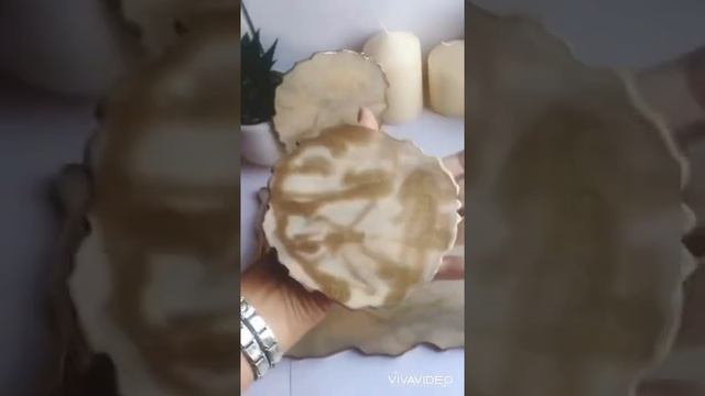 Поднос и подстаканники из эпоксидной смолы. смотреть онлайн
