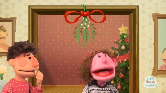 Decorate The Christmas Tree Super Simple Songs Украшаем Рождественскую Ель Песня на английском языке