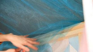 Мы построили подвесной домик в комнате