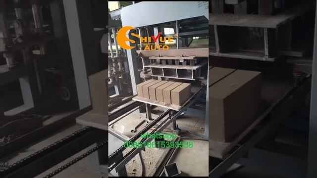 QT4-15A auto block machine test 6 inches solid blocks