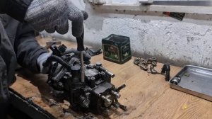 Паджеро 3 4м41 не держит холостой ход. Дефектовка тнвд для Сергея из г. Талгар.