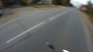 Закрытие сезона/Стантухи/по городу на заднем/stels tactic 150 Стант