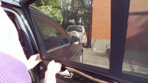 Отзыв о шторках ESCO на креплениях для авто. Шторки для Mercedes реальный обзор. Видео тест lg v30.