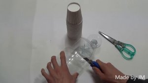 DIY paper cup dispenser