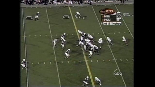 Penn State vs. Miami 2001 GAME STORY смотреть онлайн