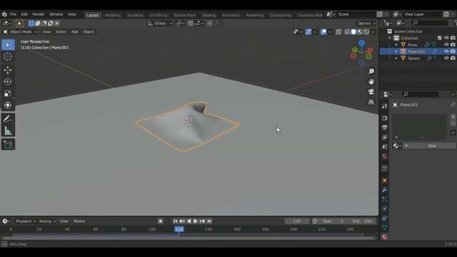 How to create a Realistic Cloth Simulation in Blender 2.8 and latest смотреть онлайн