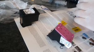 Заправляем картриджи HP новой краской