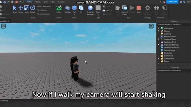 How to Make "Camera Shake While Walking" in Roblox Studio | 2022 смотреть онлайн