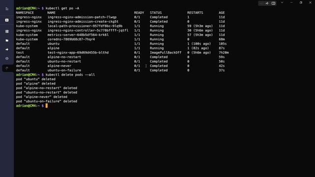 Deleting pods in Kubernetes in Raspberry Pi CM4 смотреть онлайн