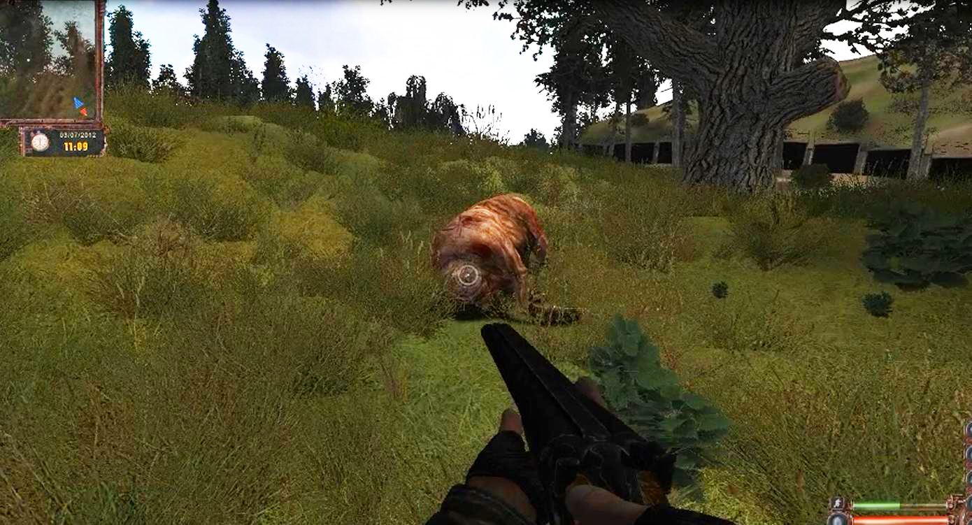 S.t.a.l.k.e.r. lost alpha.Прохождение игры.Задание Сидорыча на кордоне.Убить плотей. смотреть онлайн