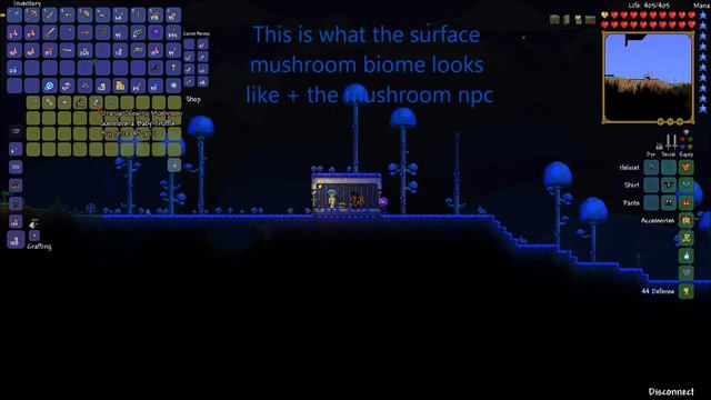 Terraria 1.2 - Surface Mushroom Biome смотреть онлайн