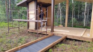 Беседка 5*3. Покраска.