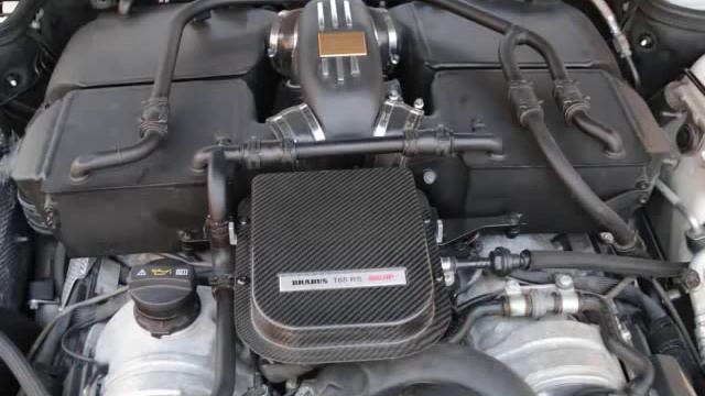 Brabus SL 65 black series Stealth смотреть онлайн