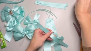 Пышный бант на елку. Легко и просто