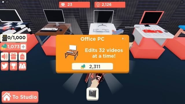 Как набрать много ПОДПИСЧИКОВ в симуляторе ЮТУБЕРА Roblox ! смотреть онлайн