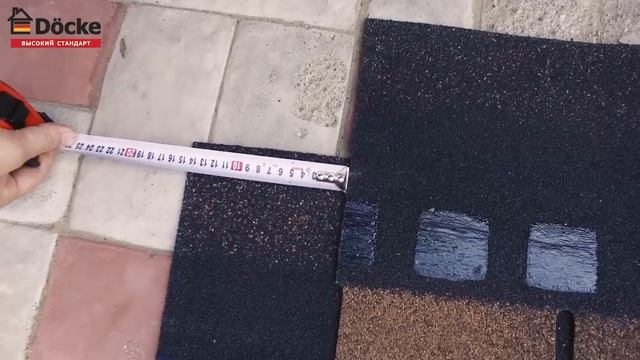 Кровля Docke гибкая черепица серия SAPPORO смотреть онлайн