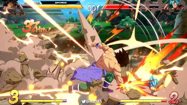 DBFZ ▰ The Current Best Broly【Dragon Ball FighterZ】