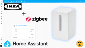 Интеграция датчика IKEA VINDRIKTNING в умный дом Home Assistant.