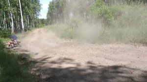 Дрифт летом на квадроциклах