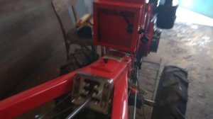 Тяжёлый дизельный мотоблок.