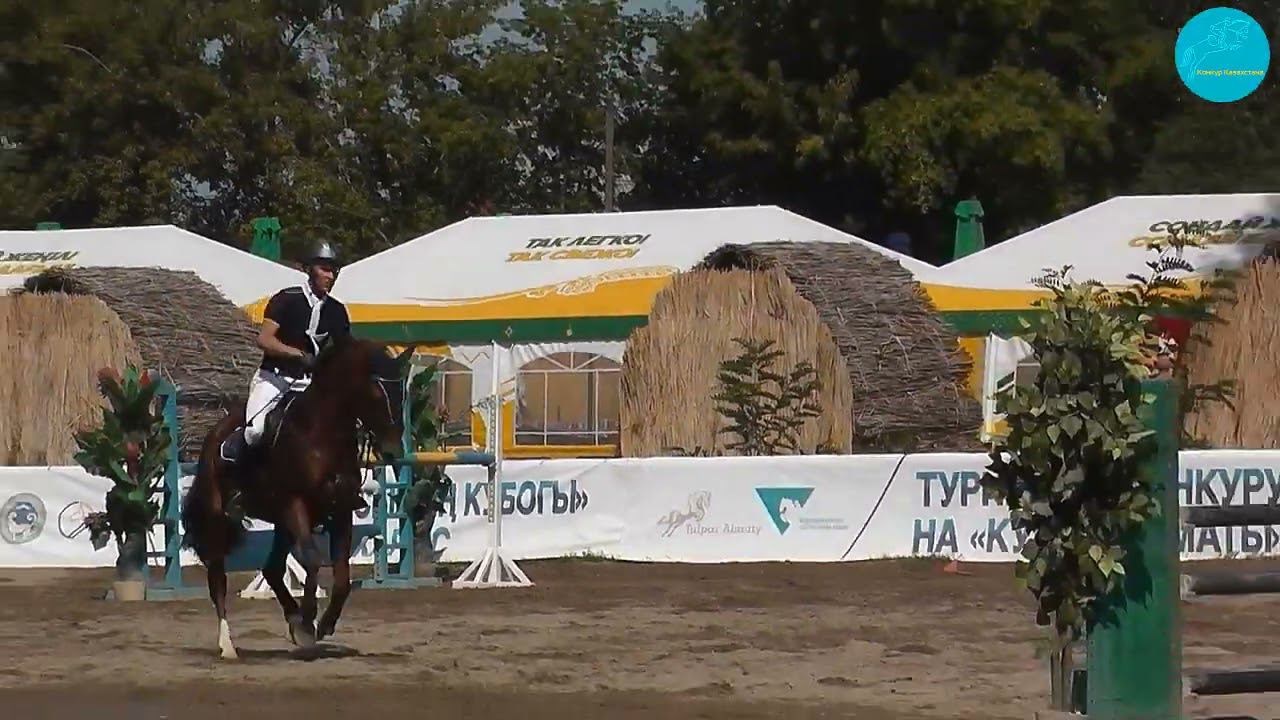 Осипов Растислав и Милорд Тибурон, до 110 см, 2-е место, Кубок коневладельцев, Алматы, 02-09-23
