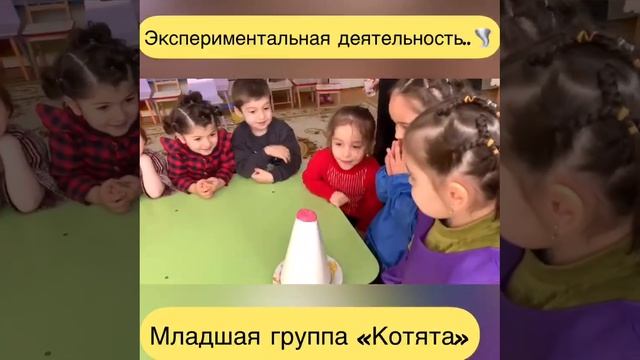 Экспериментальная деятельность в младшей группе