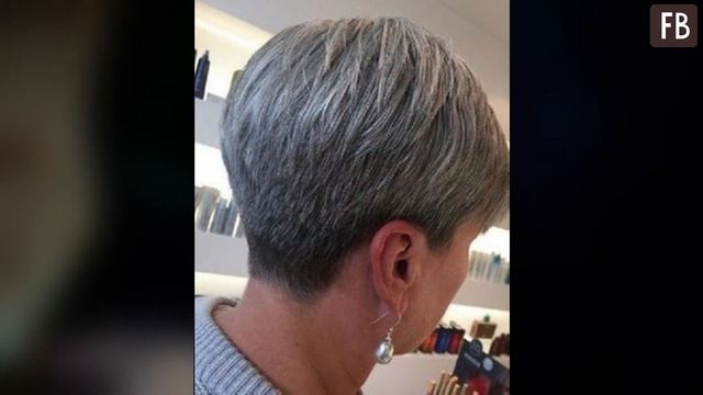 10 модных стрижек для возрастных женщин с тонкими волосами смотреть онлайн